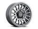 ICON Alloys Recon SLX Charcoal 6-Lug Wheel; 18x9; 40mm Offset (04-15 Titan)