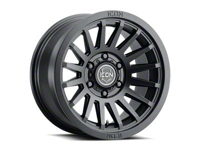 ICON Alloys Recon SLX Satin Black 6-Lug Wheel; 18x9; 0mm Offset (04-15 Titan)