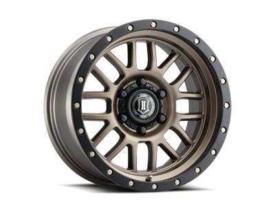 ICON Alloys Alpha Bronze 6-Lug Wheel; 17x8.5; 0mm Offset (05-15 Tacoma)