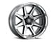 ICON Alloys Bandit Gunmetal 6-Lug Wheel; 20x10; -24mm Offset (05-15 Tacoma)