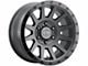 ICON Alloys Compression Double Black 6-Lug Wheel; 17x8.5; 0mm Offset (05-15 Tacoma)