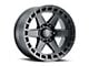 ICON Alloys Raider Satin Black 6-Lug Wheel; 17x8.5; 0mm Offset (05-15 Tacoma)