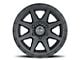 ICON Alloys Rebound Double Black 6-Lug Wheel; 17x8.5; 0mm Offset (05-15 Tacoma)