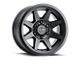 ICON Alloys Rebound SLX Satin Black 6-Lug Wheel; 17x8.5; 0mm Offset (05-15 Tacoma)