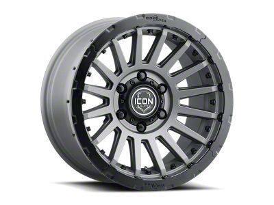 ICON Alloys Recon Pro Charcoal 6-Lug Wheel; 17x8.5; 25mm Offset (05-15 Tacoma)