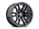 ICON Alloys Vector 6 Satin Black 6-Lug Wheel; 17x8.5; 0mm Offset (05-15 Tacoma)