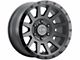 ICON Alloys Compression Double Black 5-Lug Wheel; 17x8.5; 25mm Offset (07-13 Tundra)