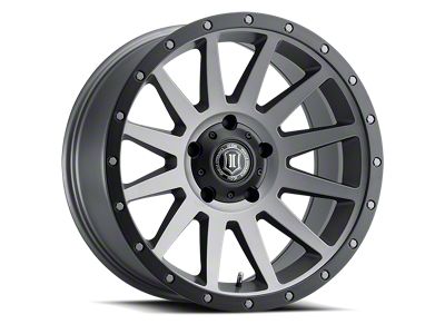 ICON Alloys Compression Titanium 5-Lug Wheel; 17x8.5; 25mm Offset (07-13 Tundra)