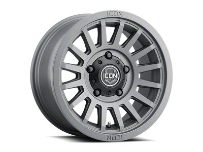 ICON Alloys Recon SLX Charcoal 5-Lug Wheel; 18x9; 6mm Offset (07-13 Tundra)