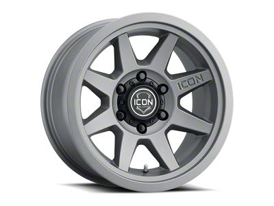 ICON Alloys Rebound SLX Charcoal 6-Lug Wheel; 17x8.5; 25mm Offset (10-24 4Runner)