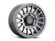 ICON Alloys Recon SLX Charcoal 6-Lug Wheel; 17x8.5; 0mm Offset (10-24 4Runner)