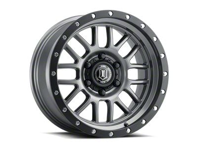 ICON Alloys Alpha Titanium 6-Lug Wheel; 17x8.5; 0mm Offset (2024 Tacoma)