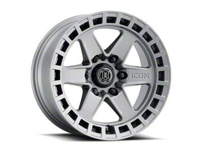 ICON Alloys Raider Titanium 6-Lug Wheel; 17x8.5; 0mm Offset (2024 Tacoma)