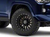 ICON Alloys Alpha Satin Black 6-Lug Wheel; 17x8.5; 0mm Offset (10-24 4Runner)