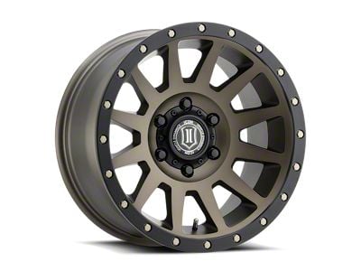 ICON Alloys Compression Bronze 6-Lug Wheel; 18x9; 25mm Offset (10-24 4Runner)