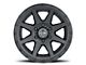 ICON Alloys Rebound Double Black 6-Lug Wheel; 17x8.5; 0mm Offset (03-09 4Runner)