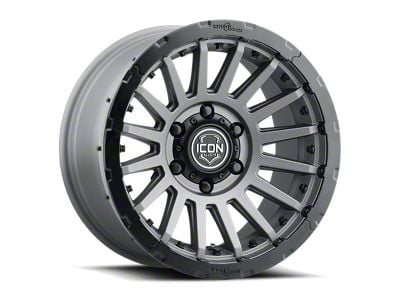 ICON Alloys Recon Pro Charcoal 6-Lug Wheel; 17x8.5; 0mm Offset (03-09 4Runner)