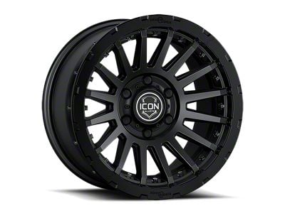 ICON Alloys Recon Pro Satin Black 6-Lug Wheel; 17x8.5; 25mm Offset (03-09 4Runner)