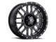 ICON Alloys Alpha Satin Black 6-Lug Wheel; 20x9; 16mm Offset (22-24 Bronco Raptor)