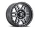 ICON Alloys Six Speed Titanium 6-Lug Wheel; 17x8.5; 0mm Offset (21-24 Bronco, Excluding Raptor)