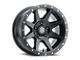 ICON Alloys Rebound Satin Black Wheel; 20x9; -12mm Offset (20-24 Jeep Gladiator JT)