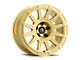 ICON Alloys Ricochet Gloss Gold Wheel; 17x8 (93-98 Jeep Grand Cherokee ZJ)