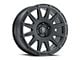 ICON Alloys Ricochet Satin Black Wheel; 17x8; 38mm Offset (93-98 Jeep Grand Cherokee ZJ)