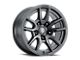 ICON Alloys Vector 5 Satin Black Wheel; 17x8.5 (99-04 Jeep Grand Cherokee WJ)