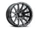 ICON Alloys Compression Satin Black Wheel; 20x10; -12mm Offset (05-10 Jeep Grand Cherokee WK)