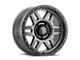 ICON Alloys Six Speed Titanium Wheel; 17x8.5 (18-24 Jeep Wrangler JL)
