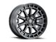 ICON Alloys Journey Satin Black 5-Lug Wheel; 17x8; 38mm Offset (05-15 Tacoma)