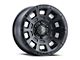 ICON Alloys Thrust Satin Black 5-Lug Wheel; 17x8.5; 0mm Offset (05-15 Tacoma)