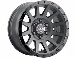 ICON Alloys Compression Double Black 6-Lug Wheel; 18x9; 0mm Offset (22-24 Tundra)