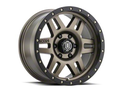 ICON Alloys Six Speed Bronze 6-Lug Wheel; 17x8.5; 0mm Offset (22-24 Tundra)