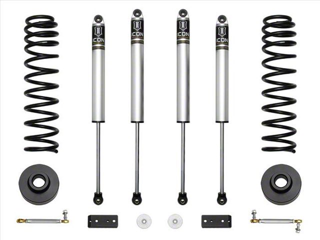 ICON Vehicle Dynamics 2.50-Inch Suspension Lift System; Stage 1 (20-24 Jeep Gladiator JT)