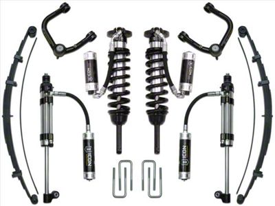 ICON Vehicle Dynamics 0 to 2.75-Inch Suspension Lift System with Tubular Upper Control Arms; Stage 10 (16-23 4WD Tacoma)