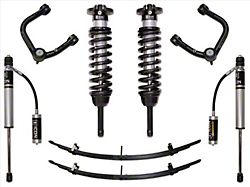 ICON Vehicle Dynamics 0 to 2.75-Inch Suspension Lift System with Tubular Upper Control Arms; Stage 3 (16-23 4WD Tacoma)