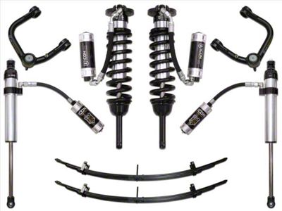 ICON Vehicle Dynamics 0 to 3.50-Inch Suspension Lift System with Tubular Upper Control Arms; Stage 6 (05-15 4WD Tacoma)