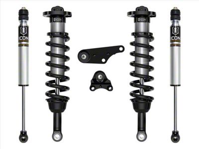 ICON Vehicle Dynamics 1.25 to 3-Inch Suspension Lift System with Billet Upper Control Arms; Stage 1 (2024 4WD Tacoma, Excluding Limited, Trailhunter & TRD Pro)