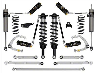 ICON Vehicle Dynamics 1.25 to 3-Inch Suspension Lift System with Billet Upper Control Arms; Stage 11 (2024 4WD Tacoma, Excluding Limited, Trailhunter & TRD Pro)