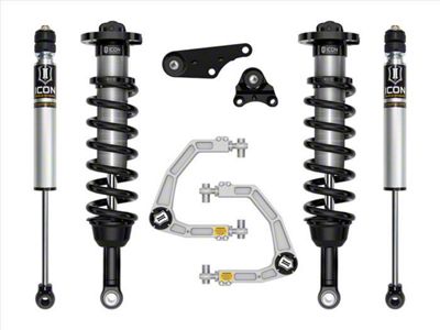 ICON Vehicle Dynamics 1.25 to 3-Inch Suspension Lift System with Billet Upper Control Arms; Stage 2 (2024 4WD Tacoma, Excluding Limited, Trailhunter & TRD Pro)