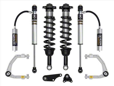 ICON Vehicle Dynamics 1.25 to 3-Inch Suspension Lift System with Billet Upper Control Arms; Stage 3 (2024 4WD Tacoma, Excluding Limited, Trailhunter & TRD Pro)