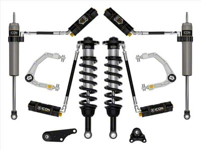ICON Vehicle Dynamics 1.25 to 3-Inch Suspension Lift System with Billet Upper Control Arms; Stage 5 (2024 4WD Tacoma, Excluding Limited, Trailhunter & TRD Pro)