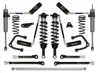 ICON Vehicle Dynamics 1.25 to 3-Inch Suspension Lift System with Tubular Upper Control Arms; Stage 11 (2024 4WD Tacoma, Excluding Limited, Trailhunter & TRD Pro)