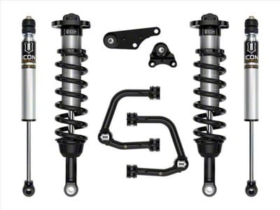 ICON Vehicle Dynamics 1.25 to 3-Inch Suspension Lift System with Tubular Upper Control Arms; Stage 2 (2024 4WD Tacoma, Excluding Limited, Trailhunter & TRD Pro)