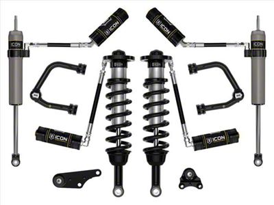 ICON Vehicle Dynamics 1.25 to 3-Inch Suspension Lift System with Tubular Upper Control Arms; Stage 4 (2024 4WD Tacoma, Excluding Limited, Trailhunter & TRD Pro)