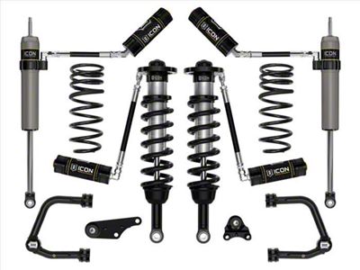 ICON Vehicle Dynamics 1.25 to 3-Inch Suspension Lift System with Tubular Upper Control Arms and Triple Rate Rear Springs; Stage 4 (2024 4WD Tacoma, Excluding Limited, Trailhunter & TRD Pro)
