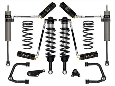 ICON Vehicle Dynamics 1.25 to 3-Inch Suspension Lift System with Tubular Upper Control Arms and Triple Rate Rear Springs; Stage 5 (2024 4WD Tacoma, Excluding Limited, Trailhunter & TRD Pro)