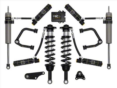 ICON Vehicle Dynamics 1.25 to 3-Inch Suspension Lift System with Tubular Upper Control Arms; Stage 6 (2024 4WD Tacoma, Excluding Limited, Trailhunter & TRD Pro)