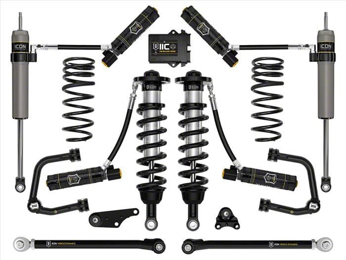 ICON Vehicle Dynamics Tacoma 1.25 to 3-Inch Suspension Lift System with ...